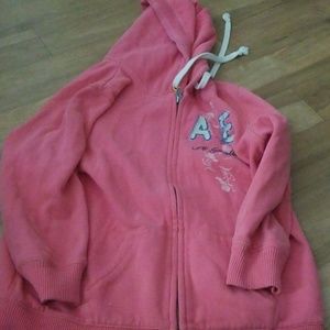 American Eagle Outfitters Pink Sweatshirt